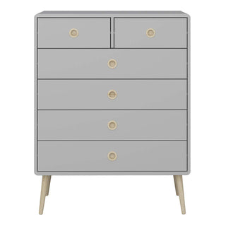Softline 2 + 4 Chest in Grey