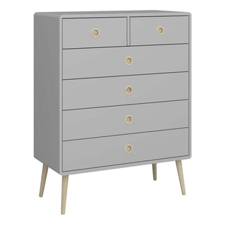 Softline 2 + 4 Chest in Grey