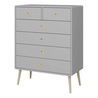 Softline 2 + 4 Chest in Grey
