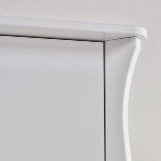 Baroque 3 Door 2 Drawer Wardrobe White
