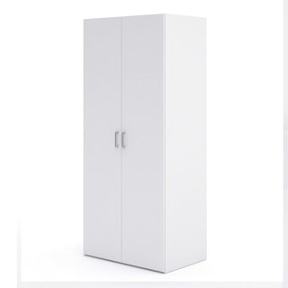 Space Wardrobe with 2 doors White 77