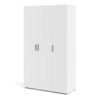 Pepe Wardrobe with 3 Doors in White