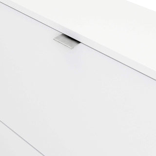 Shoes Shoe Cabinet 2 Door 1 Shelf in White