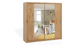 Bono Wardrobe w/ Mirror 220