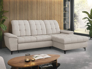 Sofa narożna Crystal z funkcją spania