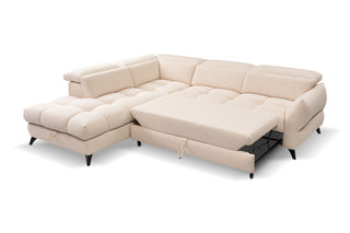 Fubu Corner Sofa Bed with Storage