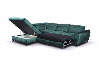 Ex-Display Marolla Corner Sofa Bed Monolith 85