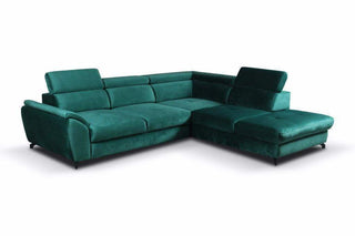 Ex-Display Marolla Corner Sofa Bed Monolith 85