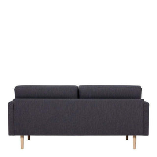 Larvik 2.5 Seater Sofa - Anthracite, Oak Legs