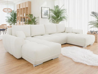Logo U Corner Sofa Bed