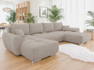 Logo U Corner Sofa Bed