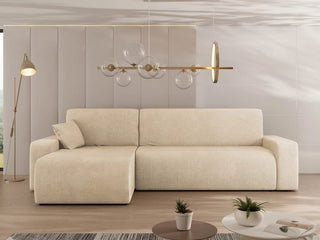 Piano L Corner Sofa Bed with Storage