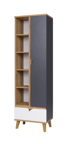 Memone Golden Oak Narrow Cabinet