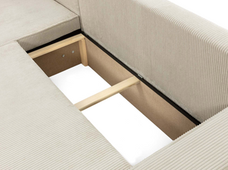 Karl L Maxi Corner Sofa Bed with Storage