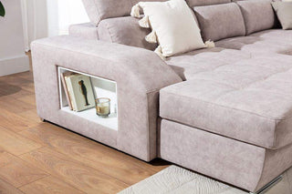 Tulon U Shape Corner Sofa Bed