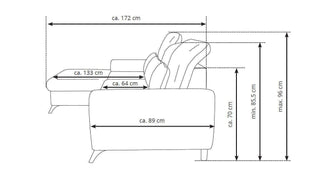Alta Corner Sofa Bed