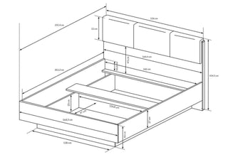 Arco Bed 160