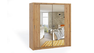 Bono Wardrobe w/ Mirror 200