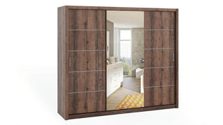 Bono Wardrobe w/ Mirror 250