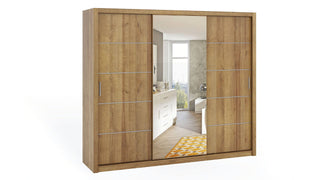 Bono Wardrobe w/ Mirror 250