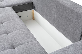 Baro Corner Sofa Bed with Storage
