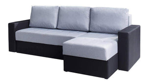 Cala Corner Sofa Bed Grey Fast Delivery