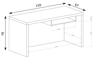 Vegas Desk 150