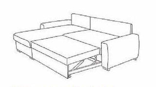 Nest III Corner Sofa Bed