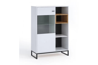 Olier Wide Glass Sideboard