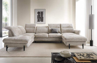 Sienna 1 U Shape Corner Sofa Bed