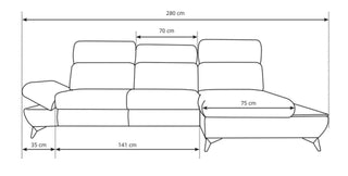 Titan Corner Sofa Bed